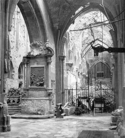 Wrocław 1945 Zniszczenia 38