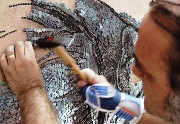Obraz z gwoździ 4