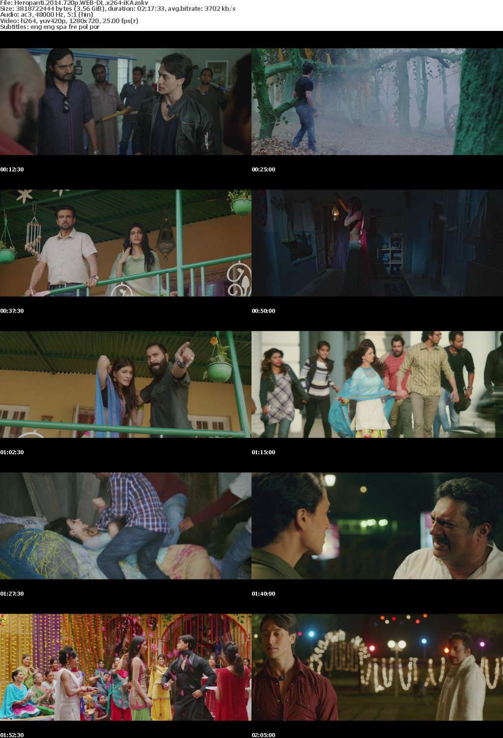 Heropanti 2014 HINDI 720p WEBRip DD5 1 x264-iKA Heropanti 2014 HINDI 720p WEBRip DD5 1 x264-iKA