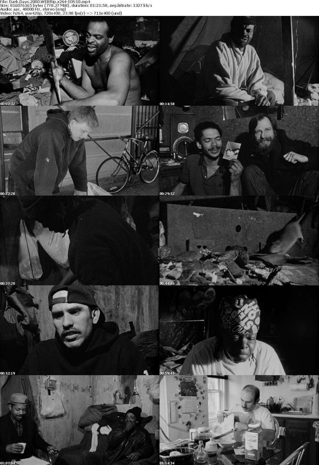 Dark Days 2000 WEBRip x264-ION10 Dark Days 2000 WEBRip x264-ION10