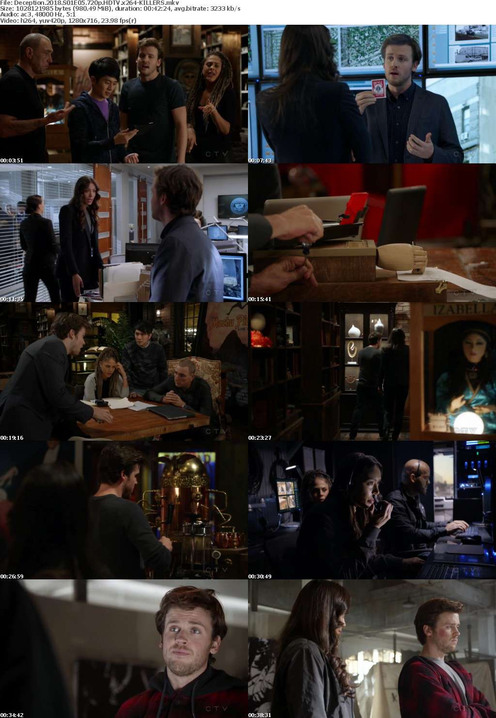 Deception 2018 S01E05 720p HDTV x264-KILLERS Deception 2018 S01E05 720p HDTV x264-KILLERS