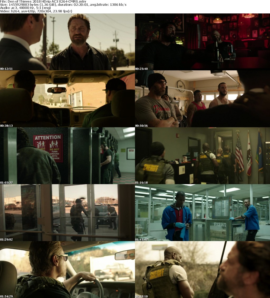 Den of Thieves 2018 HDrip AC3 X264-CMRG Den of Thieves 2018 HDrip AC3 X264-CMRG