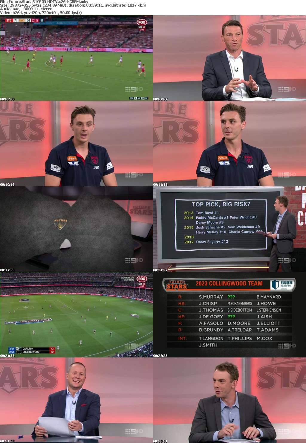 Future Stars S10E03 HDTV x264-CBFM Future Stars S10E03 HDTV x264-CBFM