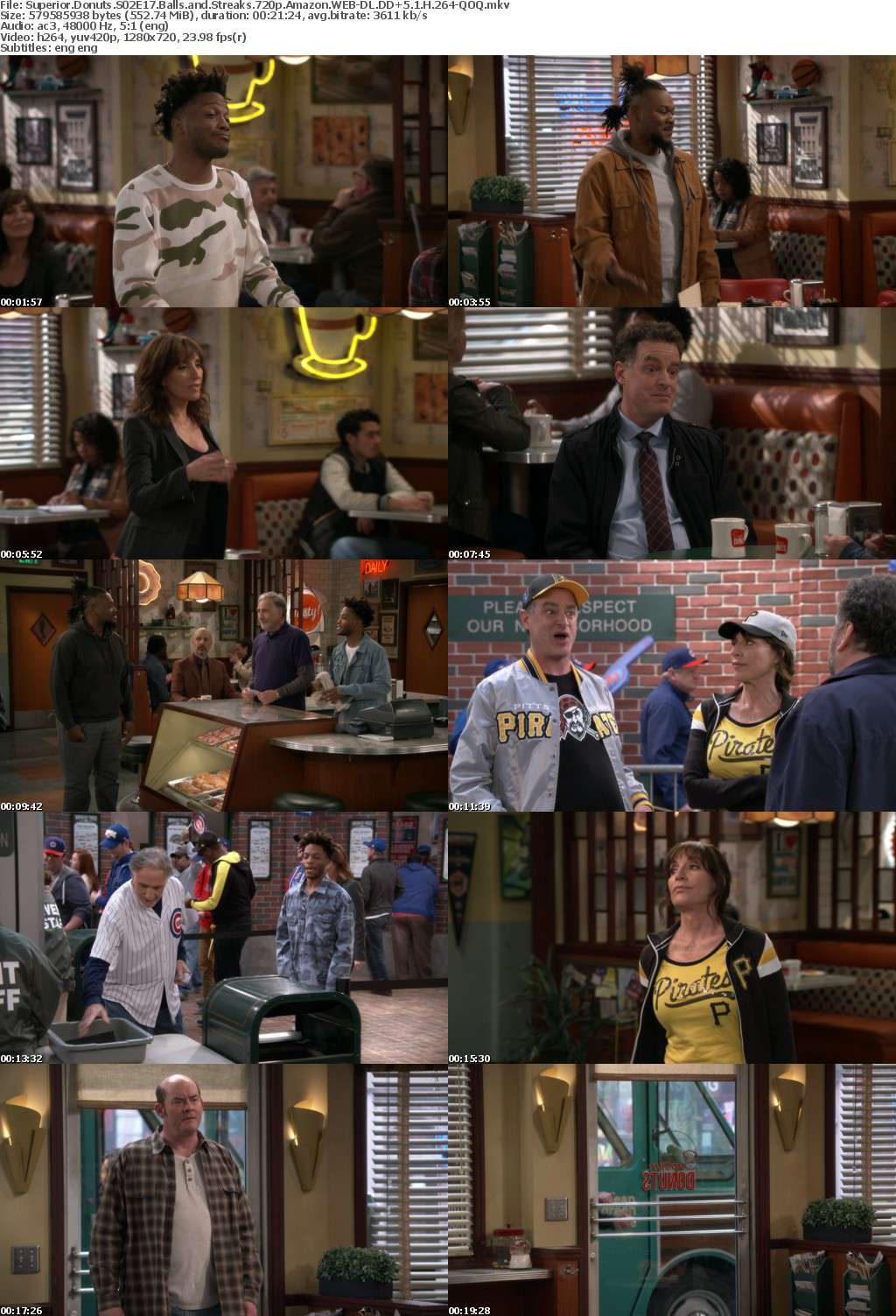 Superior Donuts S02E17 Balls and Streaks 720p Amazon WEB-DL DD+5 1 H 264-QOQ Superior Donuts S02E17 Balls and Streaks 720p Amazon WEB-DL DD+5 1 H 264-QOQ