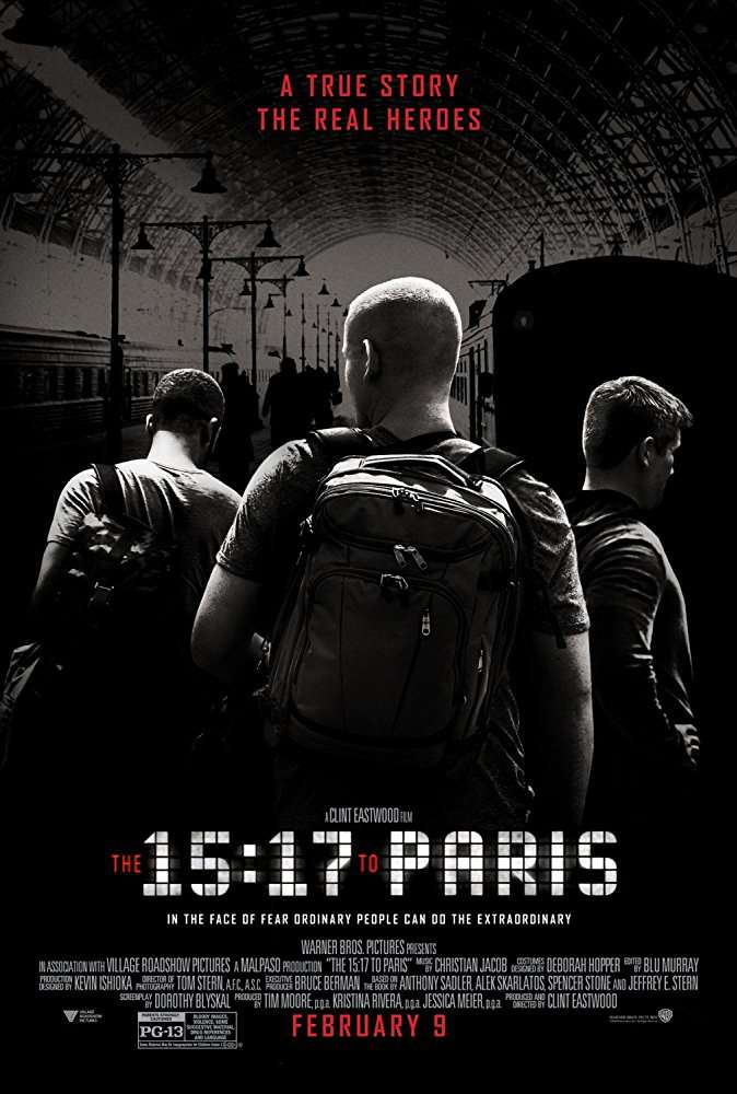 The 15 17 to Paris 2018 720p BRRip 850MB MkvCage The 15 17 to Paris 2018 720p BRRip 850MB MkvCage