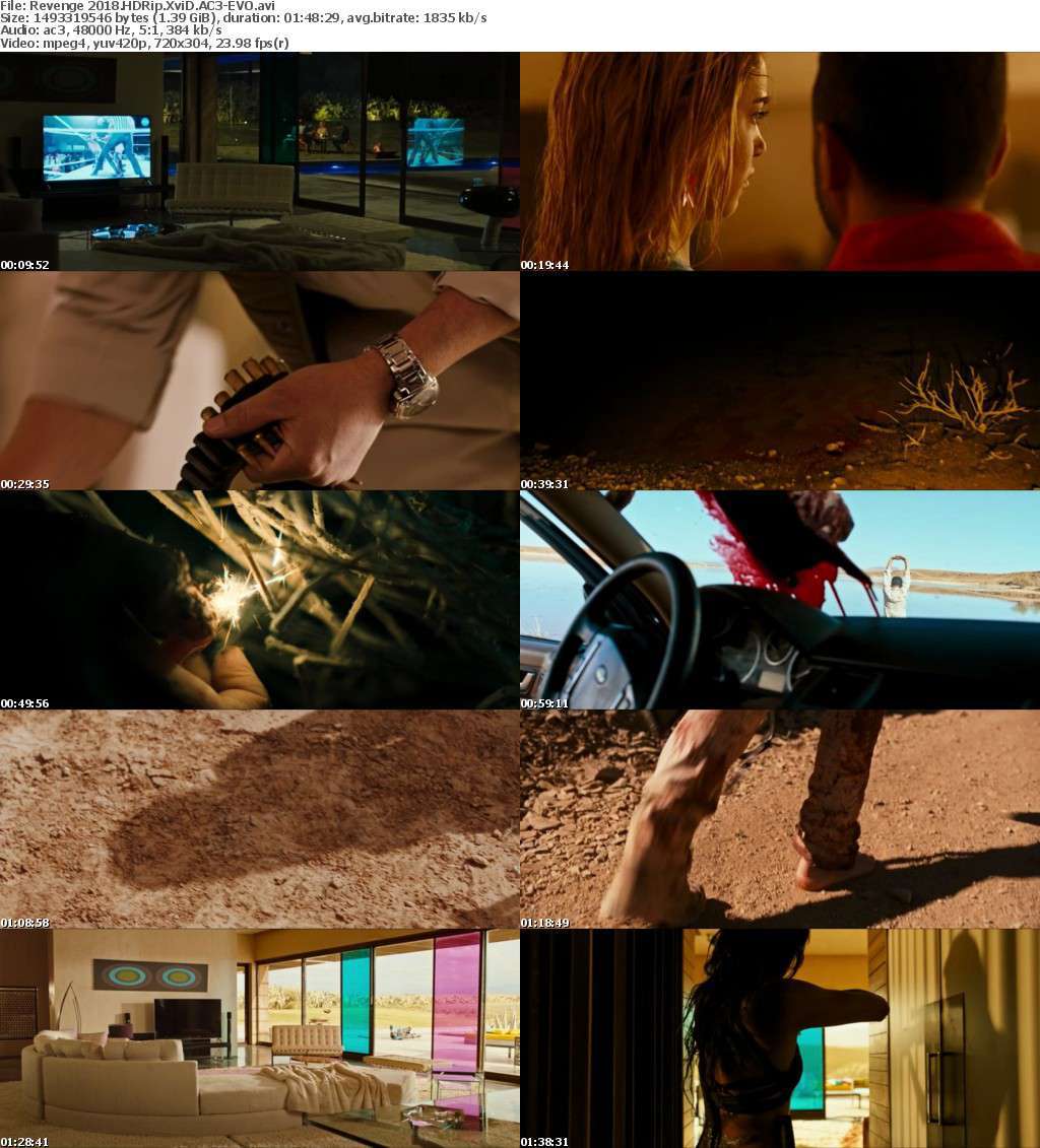 Revenge 2018 HDRip XviD AC3-EVO Revenge 2018 HDRip XviD AC3-EVO