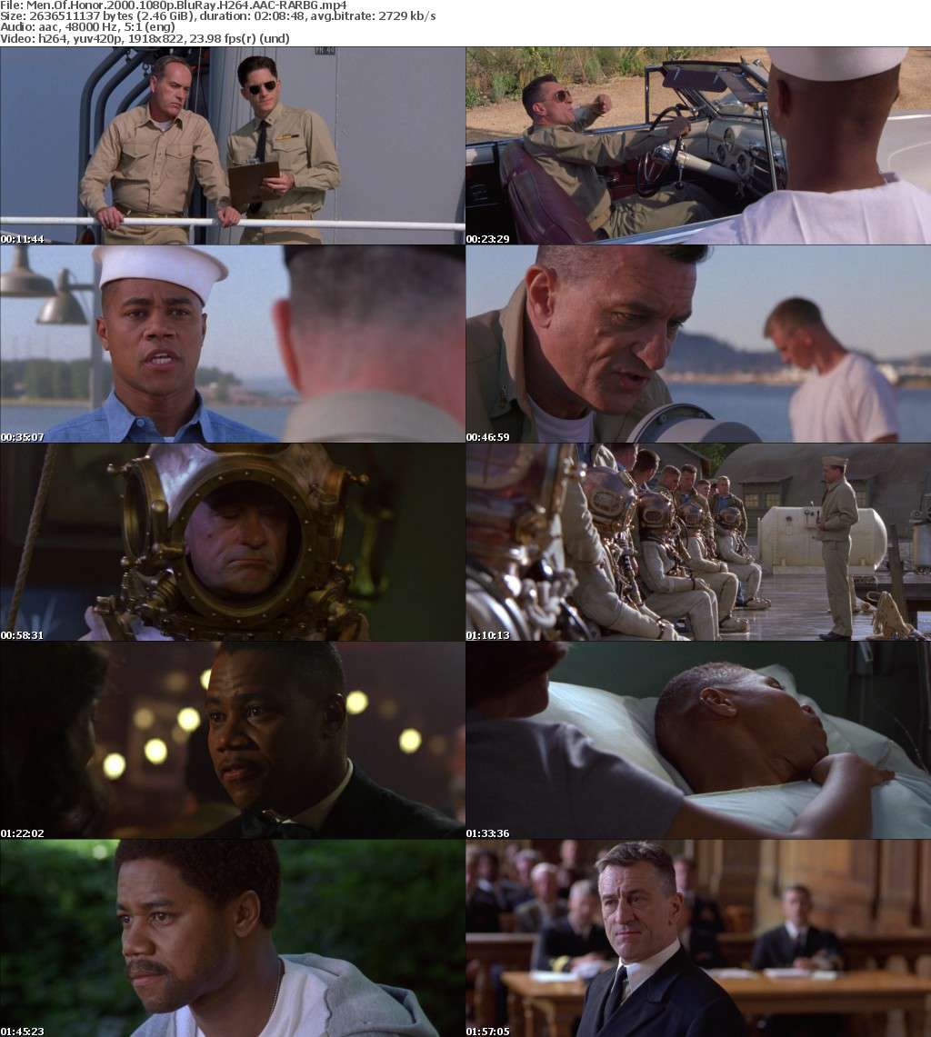 Men Of Honor 2000 1080p BluRay H264 AAC-RARBG Men Of Honor 2000 1080p BluRay H264 AAC-RARBG