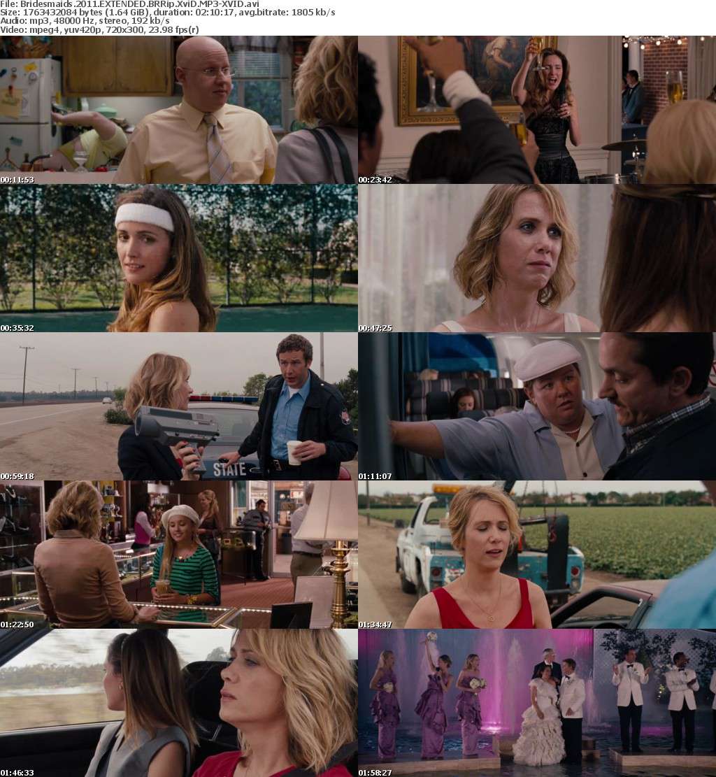 Bridesmaids 2011 EXTENDED BRRip XviD MP3-XVID Bridesmaids 2011 EXTENDED BRRip XviD MP3-XVID
