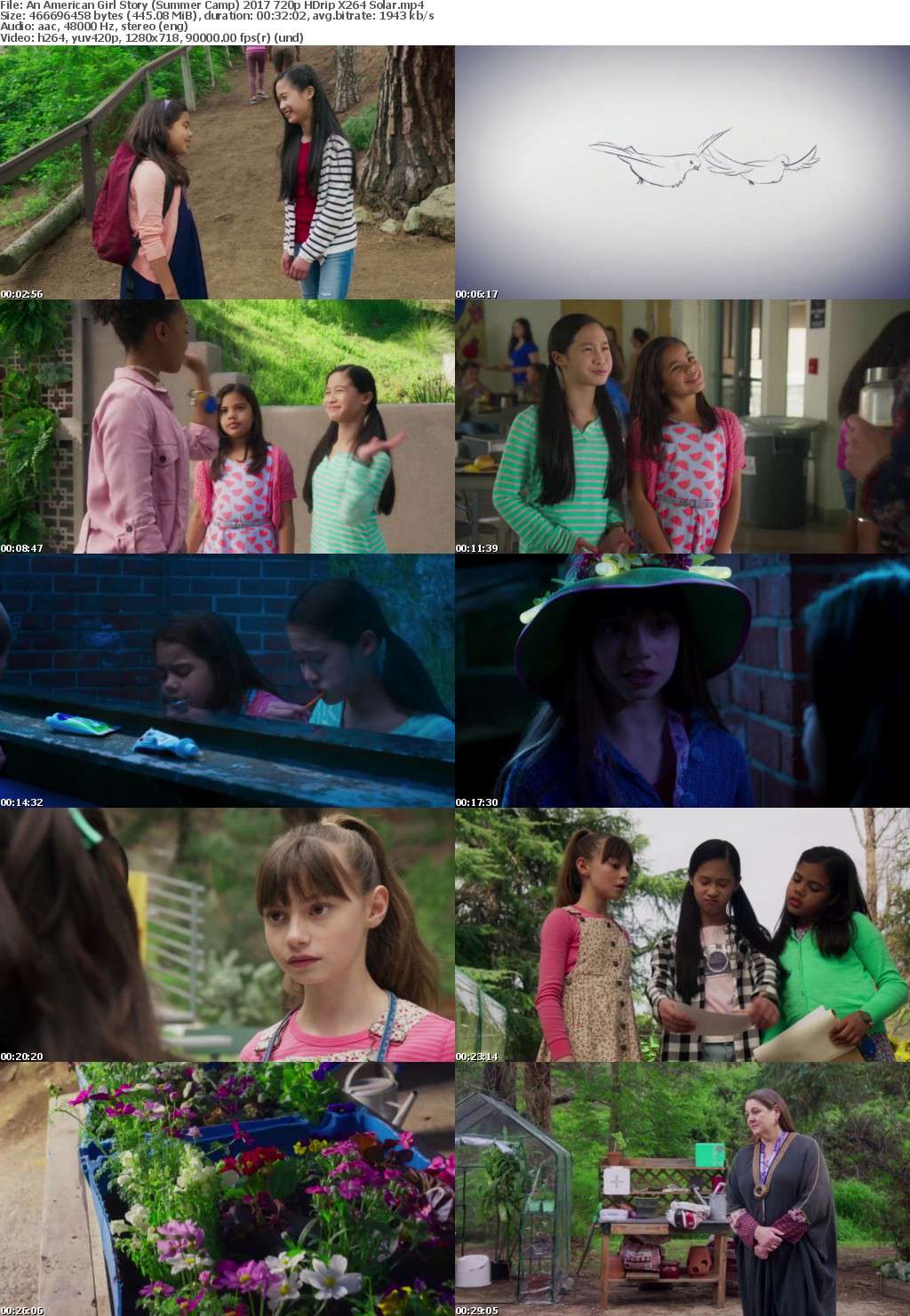 An American Girl Story (Summer Camp) 2017 720p HDrip X264 Solar An American Girl Story (Summer Camp) 2017 720p HDrip X264 Solar