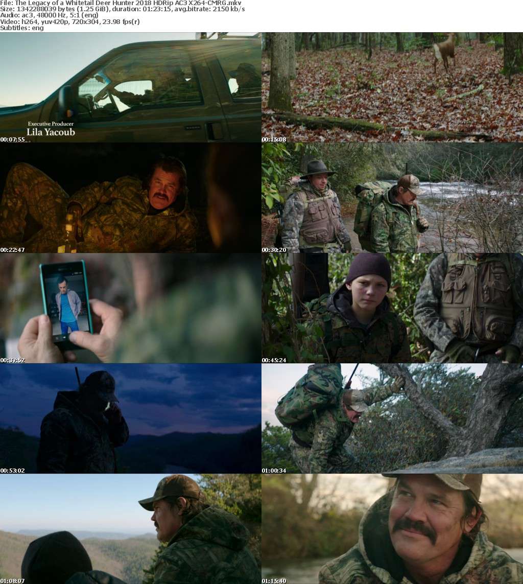 The Legacy of a Whitetail Deer Hunter (2018) HDRip AC3 X264-CMRG