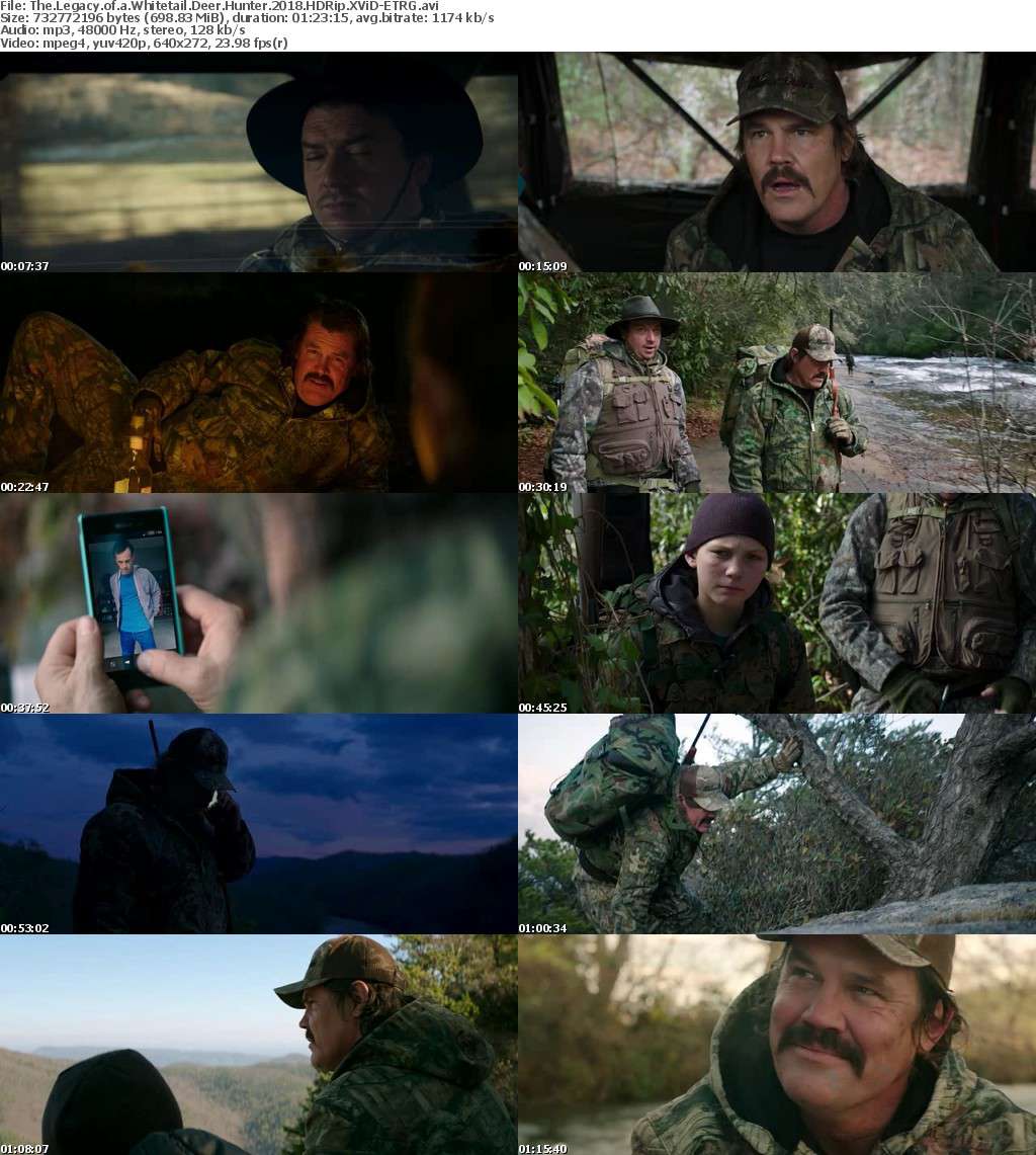 The Legacy of a Whitetail Deer Hunter (2018) HDRip XViD-ETRG