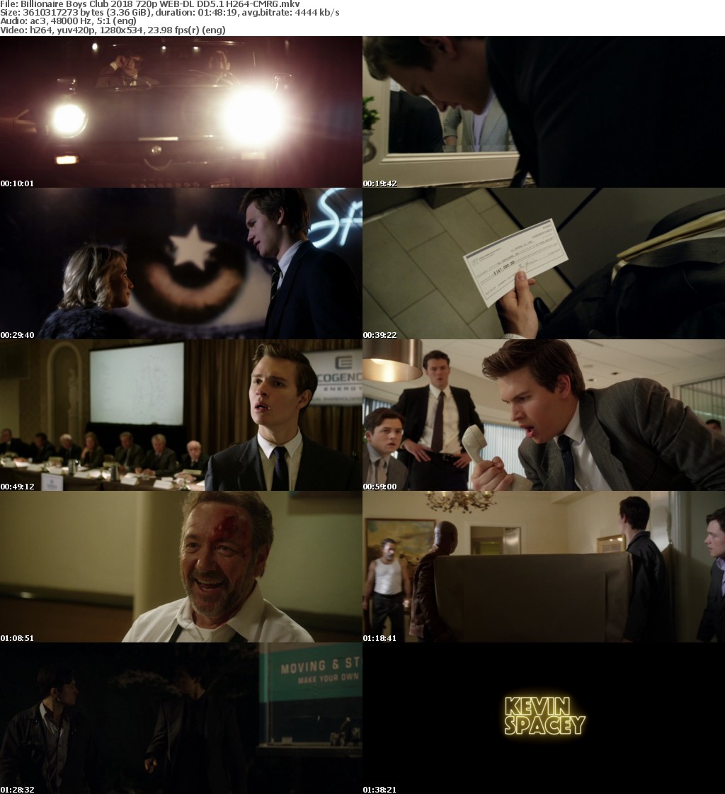 Billionaire Boys Club (2018) 720p WEB-DL DD5.1 H264-CMRG