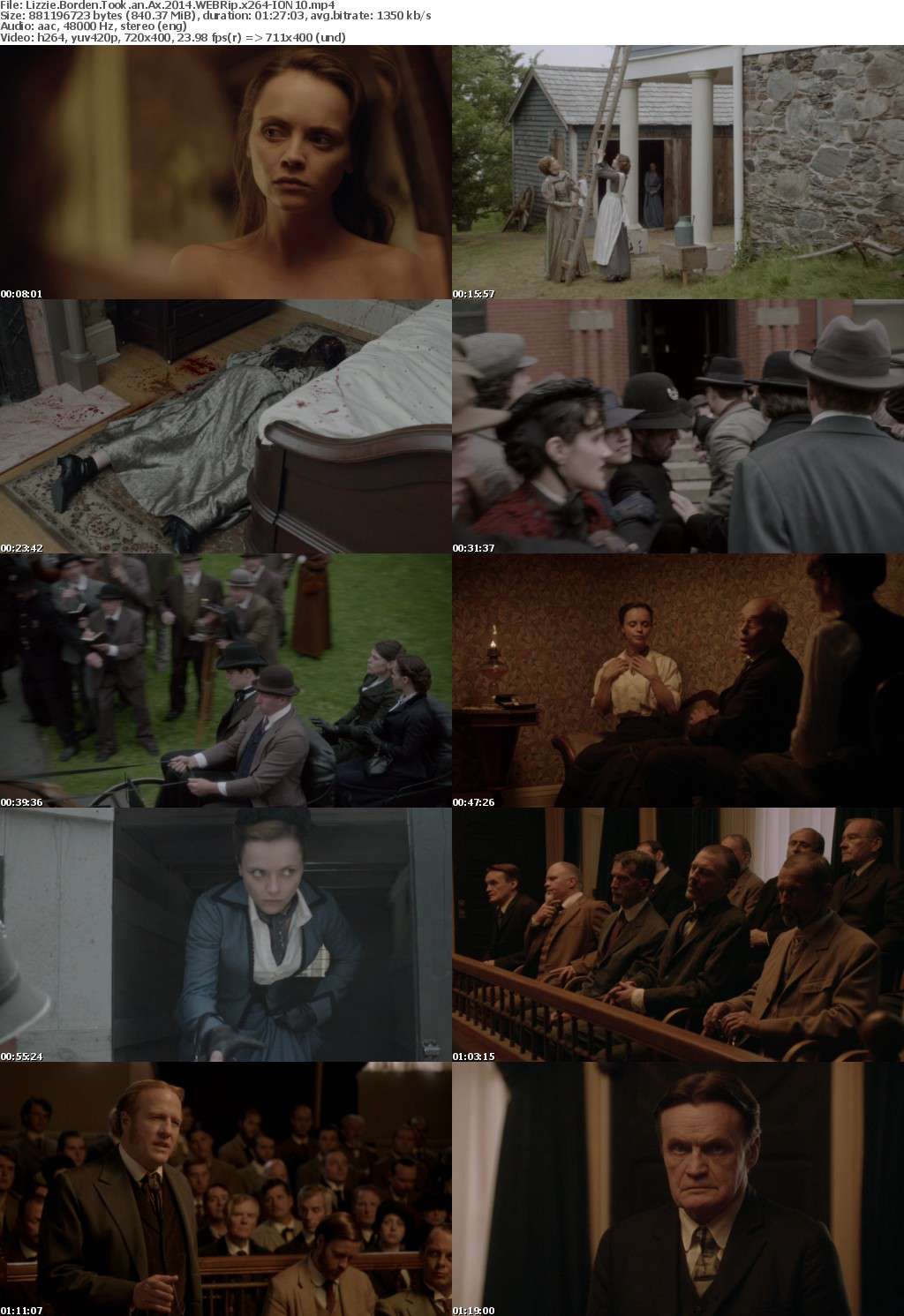 Lizzie Borden Took an Ax 2014 WEBRip x264-ION10 Lizzie Borden Took an Ax 2014 WEBRip x264-ION10
