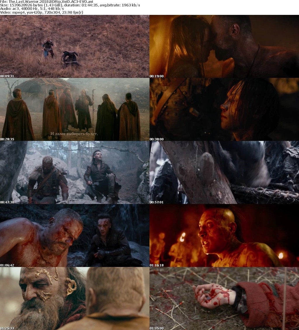 The Last Warrior (2018) BDRip XviD AC3-EVO