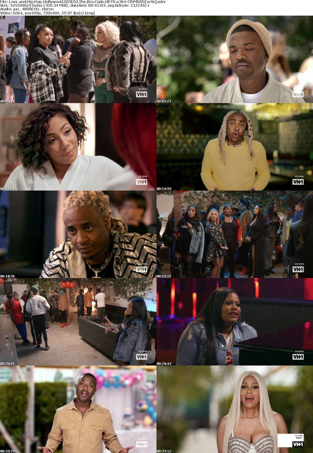 Love and Hip Hop Hollywood S05E02 The Bro Code HDTV x264-CRiMSON