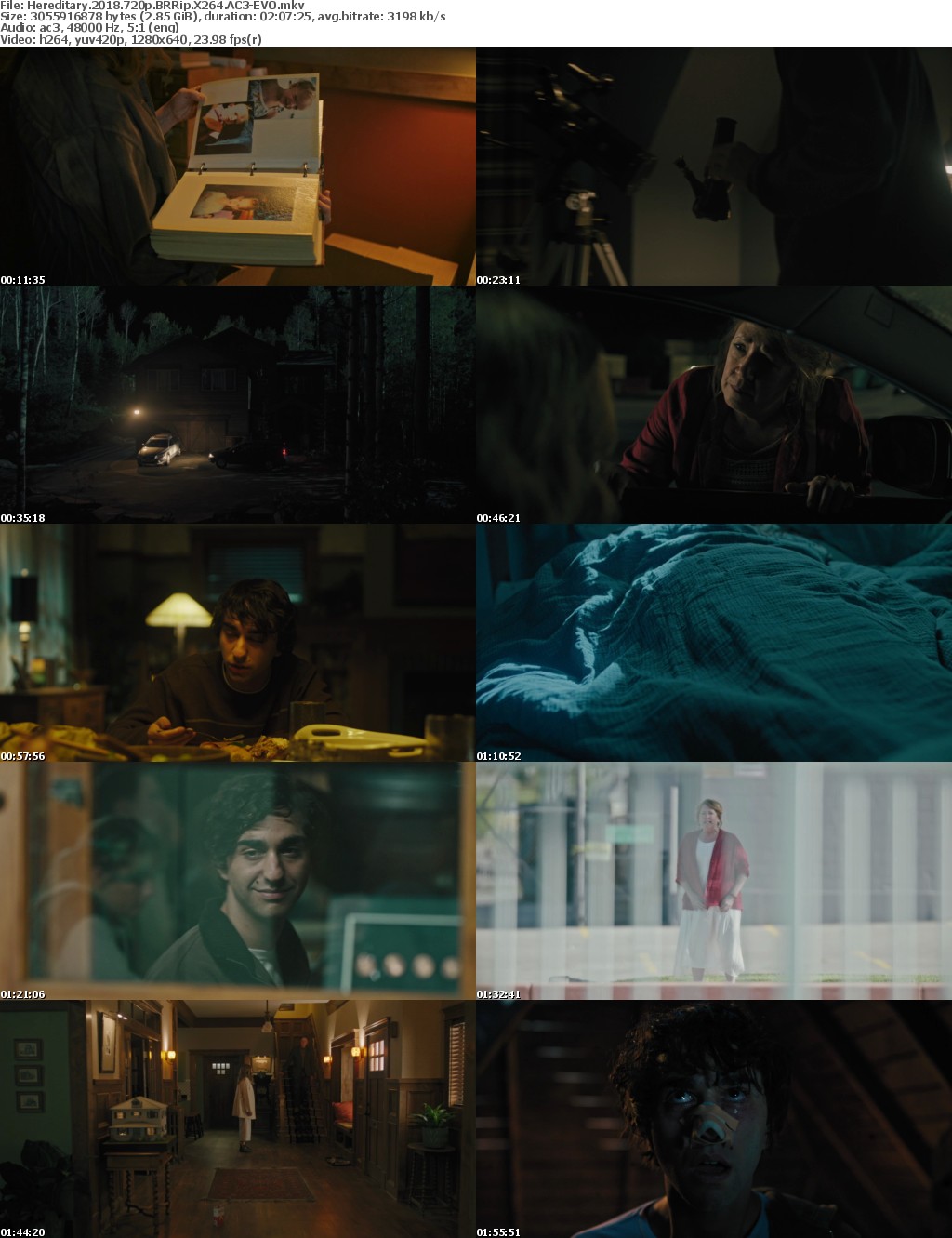 Hereditary (2018) 720p BRRip X264 AC3-EVO