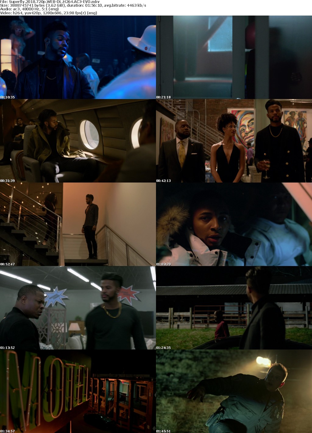 Superfly (2018) 720p WEB-DL H264 AC3-EVO