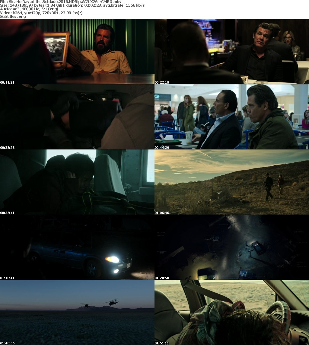 Sicario Day of the Soldado (2018) HDRip AC3 X264-CMRG