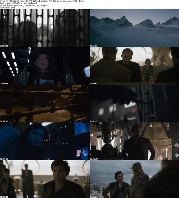 Solo A Star Wars Story (2018) 720p BRRip x264 MkvCage