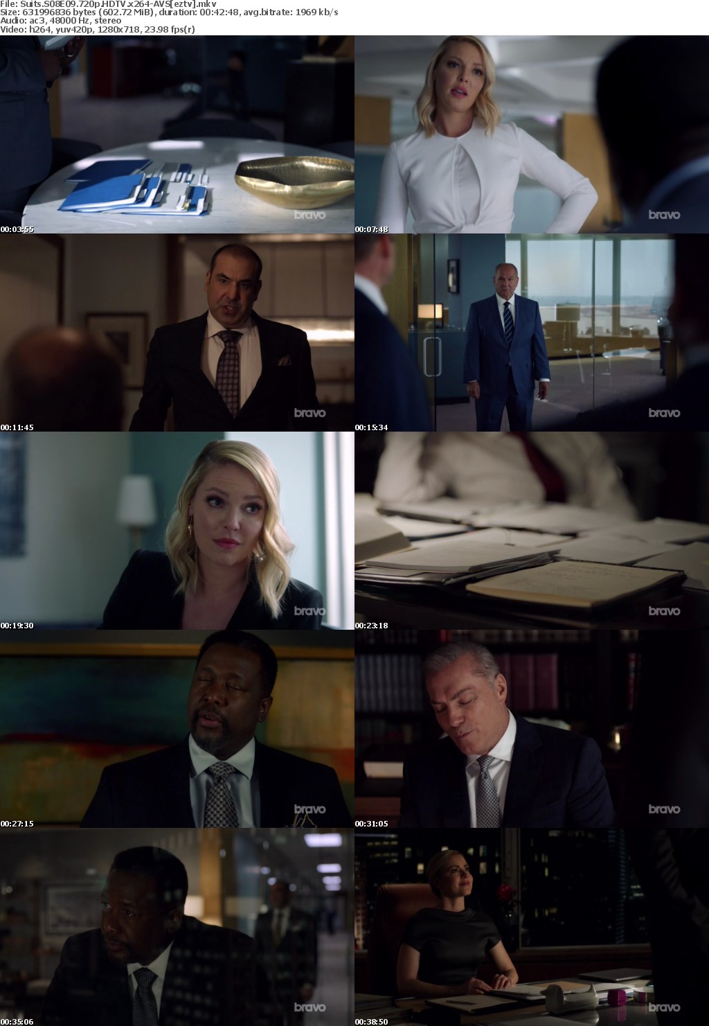 Suits S08E09 720p HDTV x264-AVS