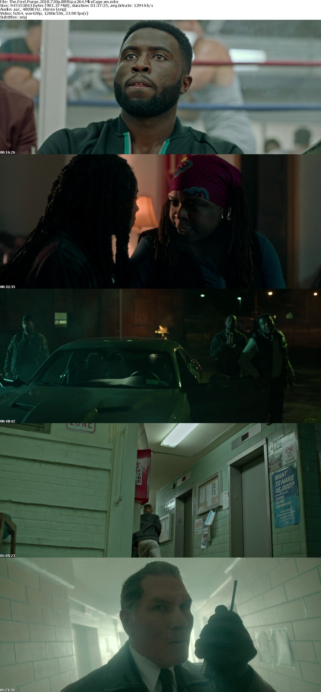 The First Purge (2018) 720p BRRip 900MB - MkvCage The First Purge (2018) 720p BRRip 900MB - MkvCage
