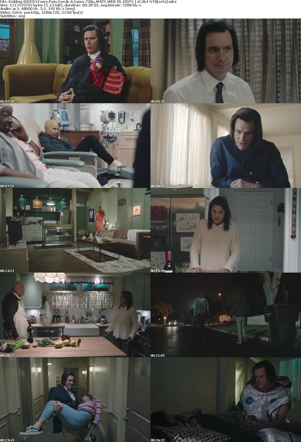 Kidding S01E03 Every Pain Needs A Name 720p AMZN WEB-DL DDP5.1 H264-NTb