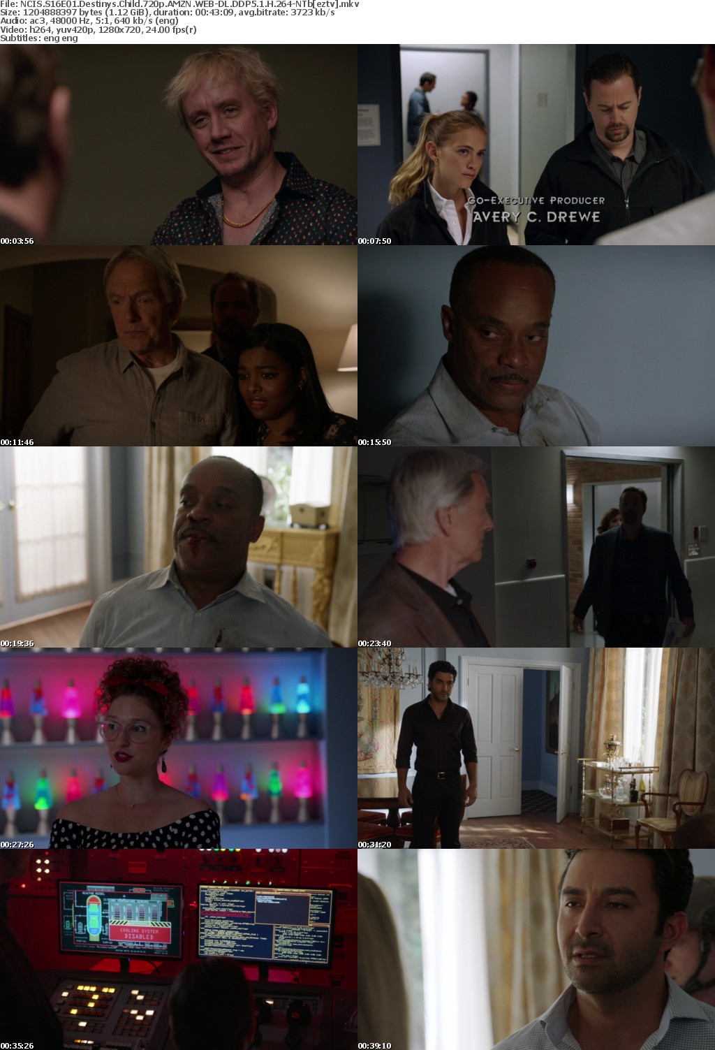 NCIS S16E01 Destinys Child 720p AMZN WEB-DL DDP5.1 H264-NTb