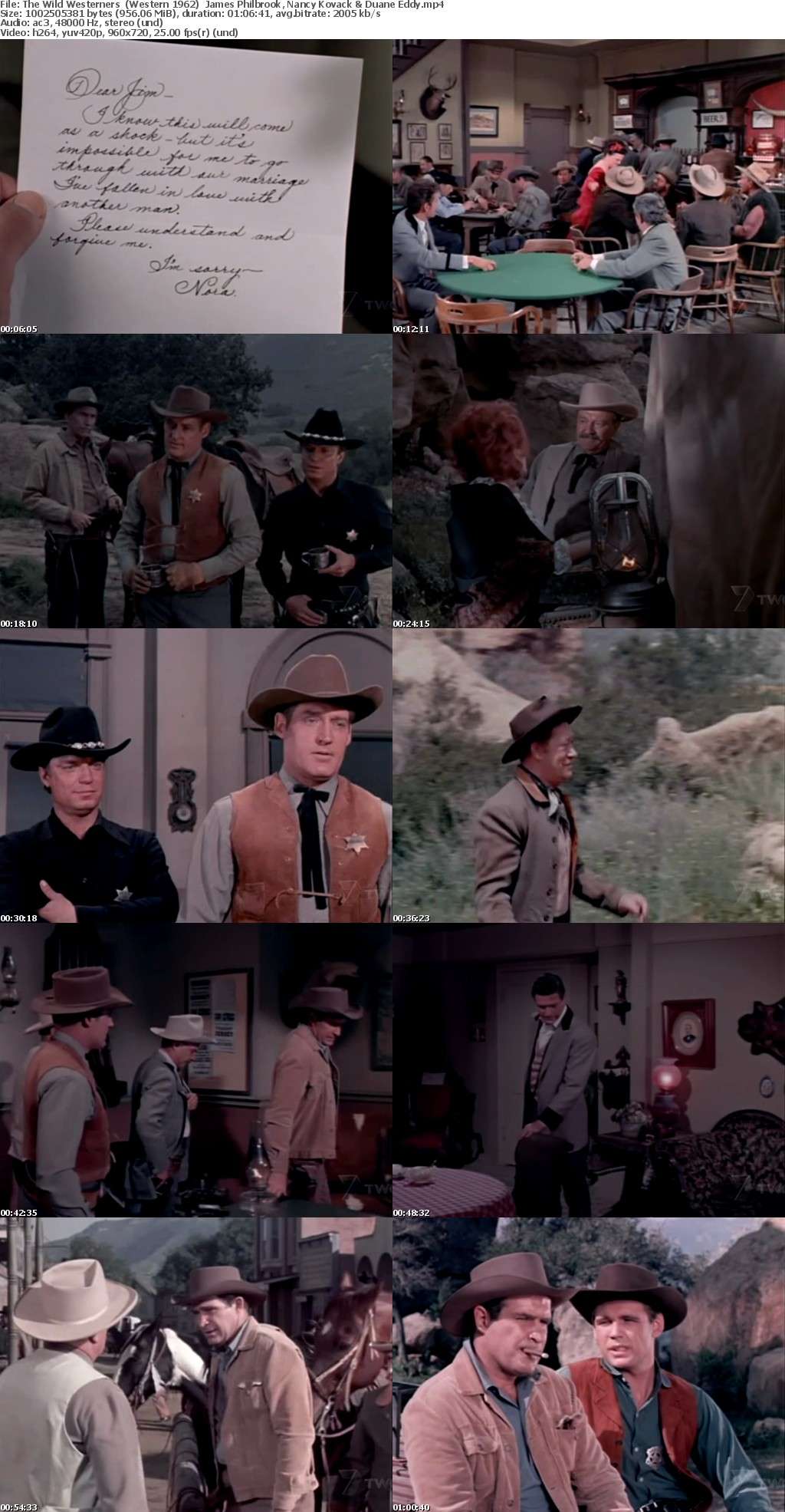 The Wild Westerners (Western 1962) James Philbrook 720p TVrip The Wild Westerners (Western 1962) James Philbrook 720p TVrip
