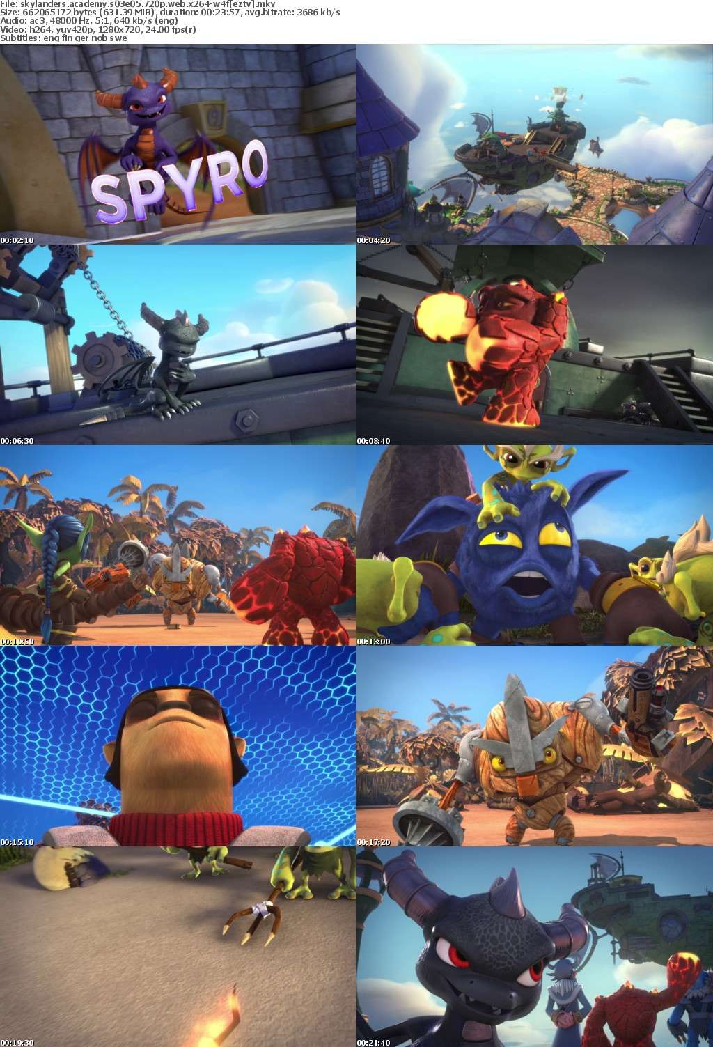 Skylanders Academy S03E05 720p WEB x264-W4F