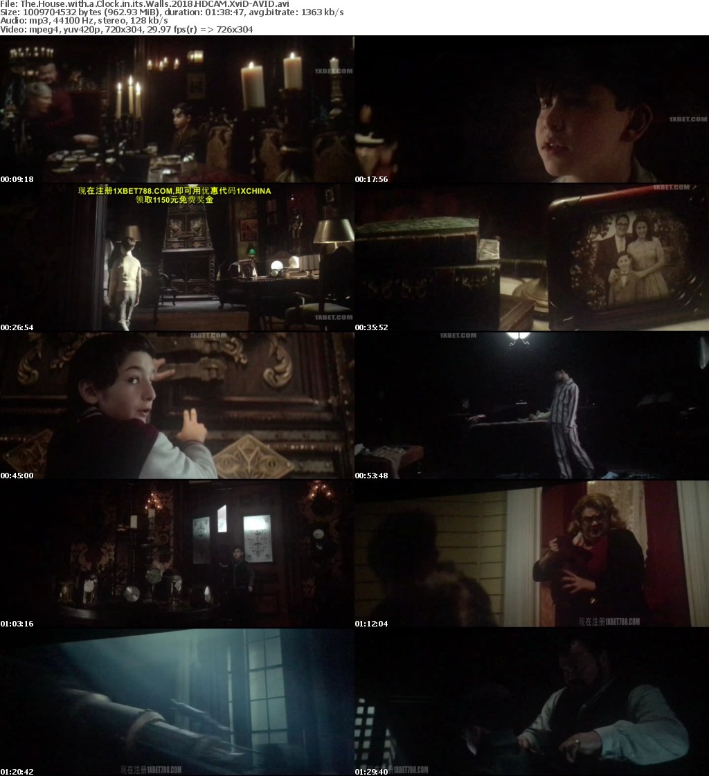 The House with a Clock in its Walls (2018) HDCAM XviD-AVID