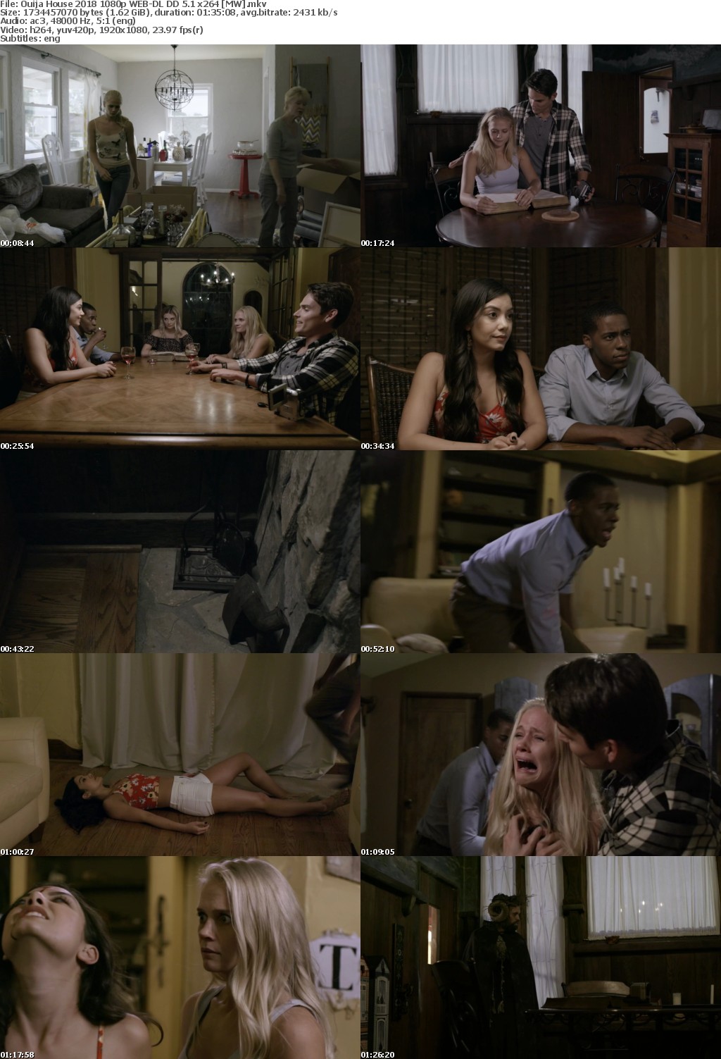 Ouija House (2018) 1080p WEB-DL DD 5.1 x264 MW