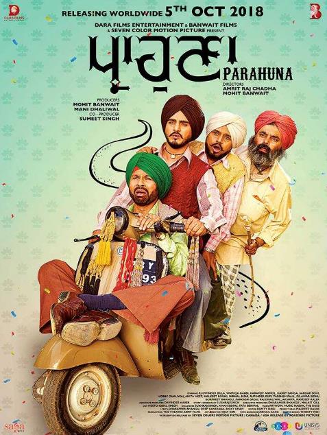 Parahuna (2018) Punjabi 1CD Pre-CAMRip x264-DLW