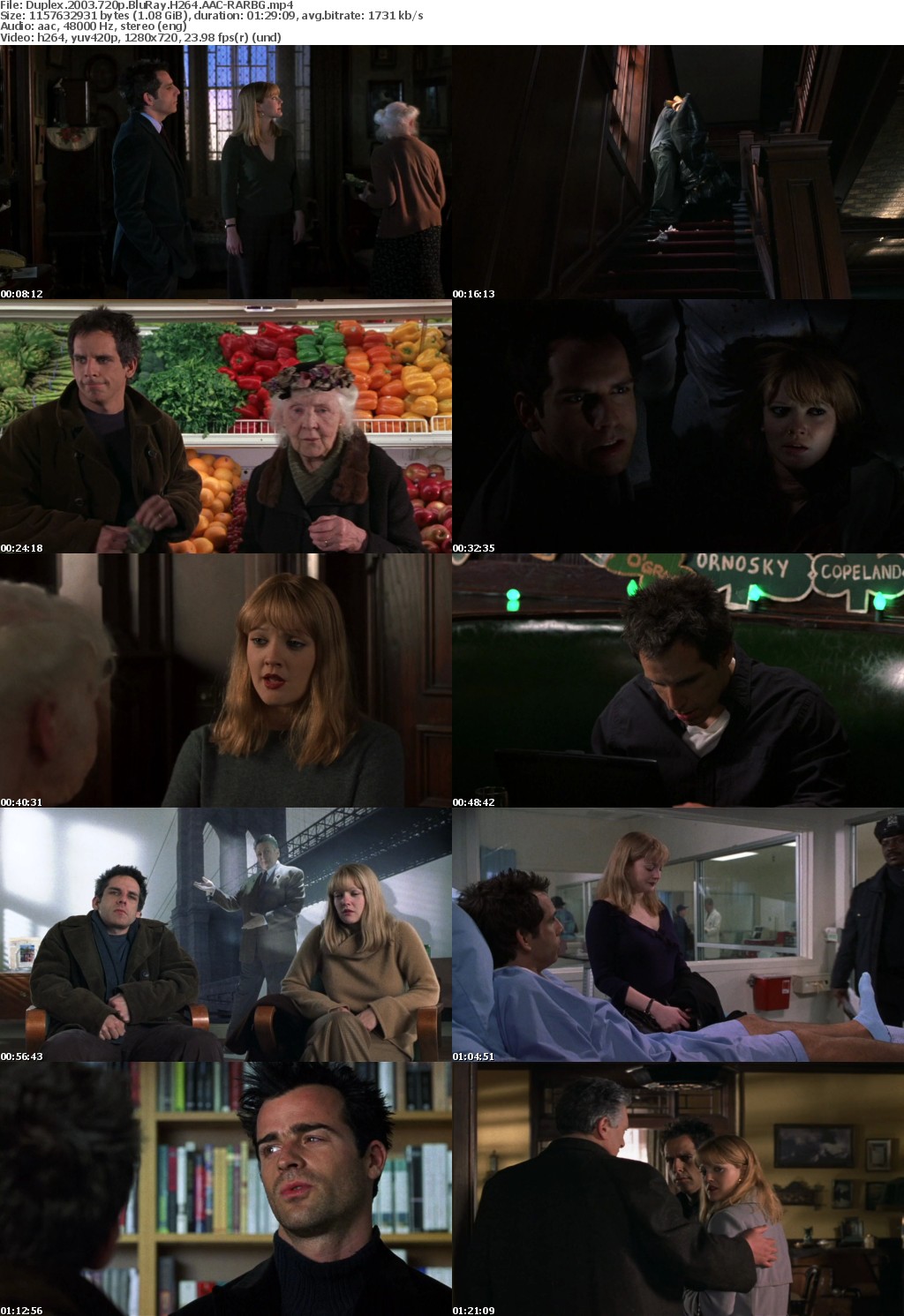 Duplex (2003) 720p BluRay H264 AAC-RARBG