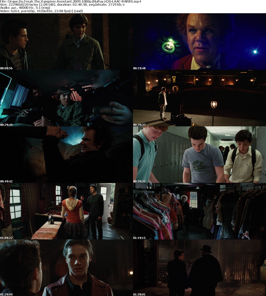 Cirque Du Freak The Vampires Assistant (2009) 1080p BluRay H264 AAC-RARBG