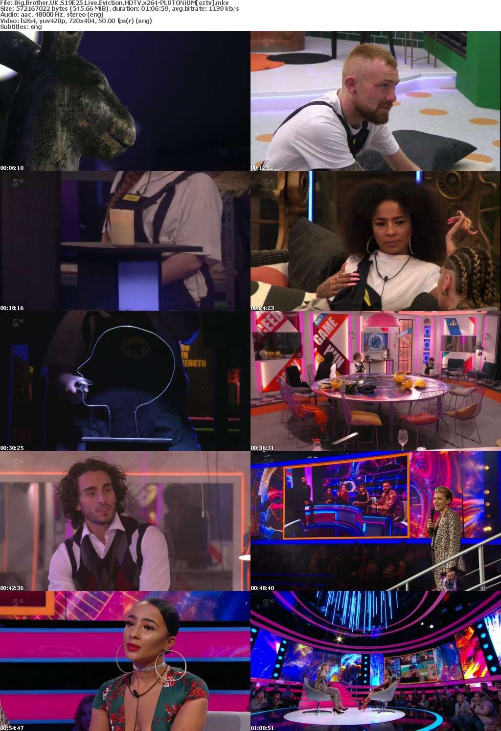 Big Brother UK S19E25 Live Eviction HDTV x264-PLUTONiUM