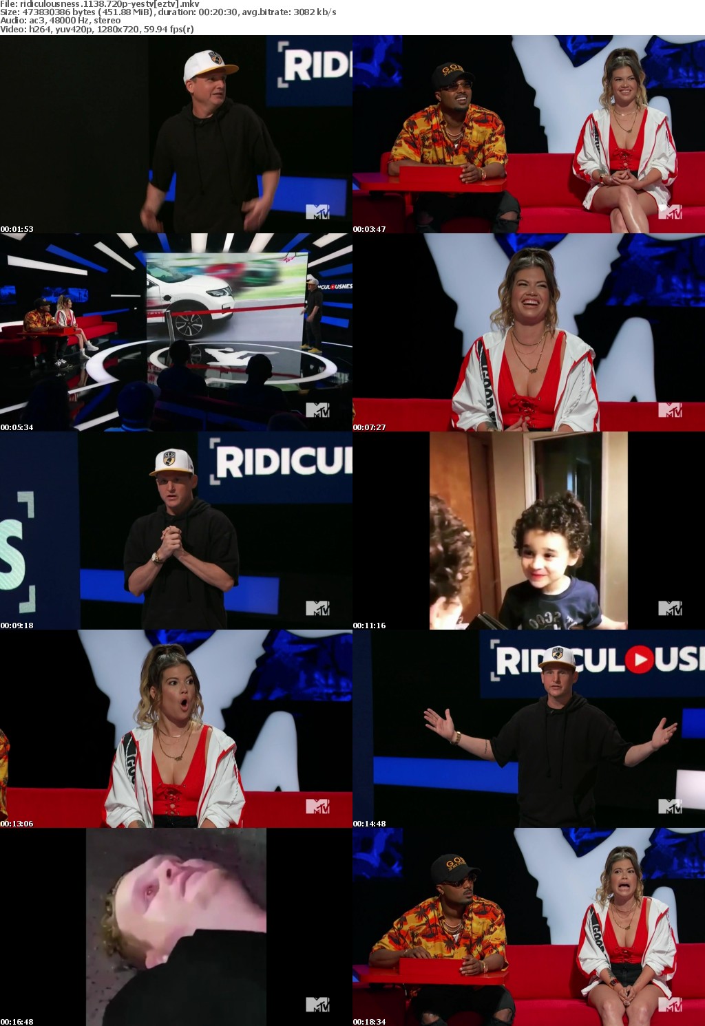 Ridiculousness S11E38 720p HDTV x264-YesTV