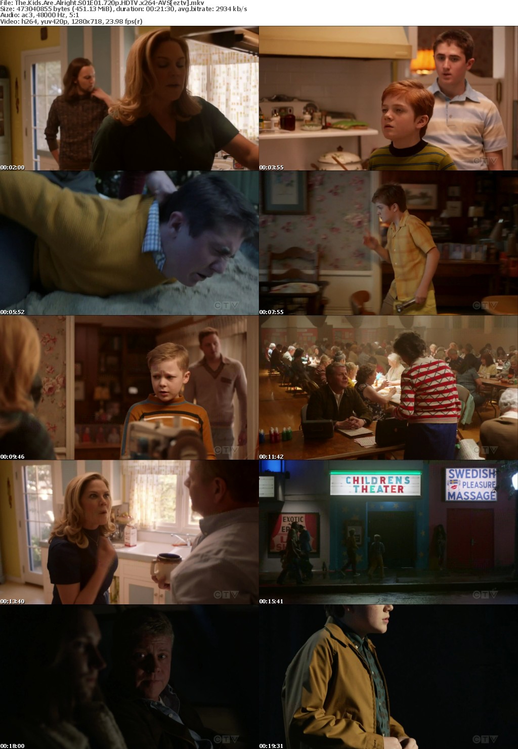 The Kids Are Alright S01E01 720p HDTV x264-AVS