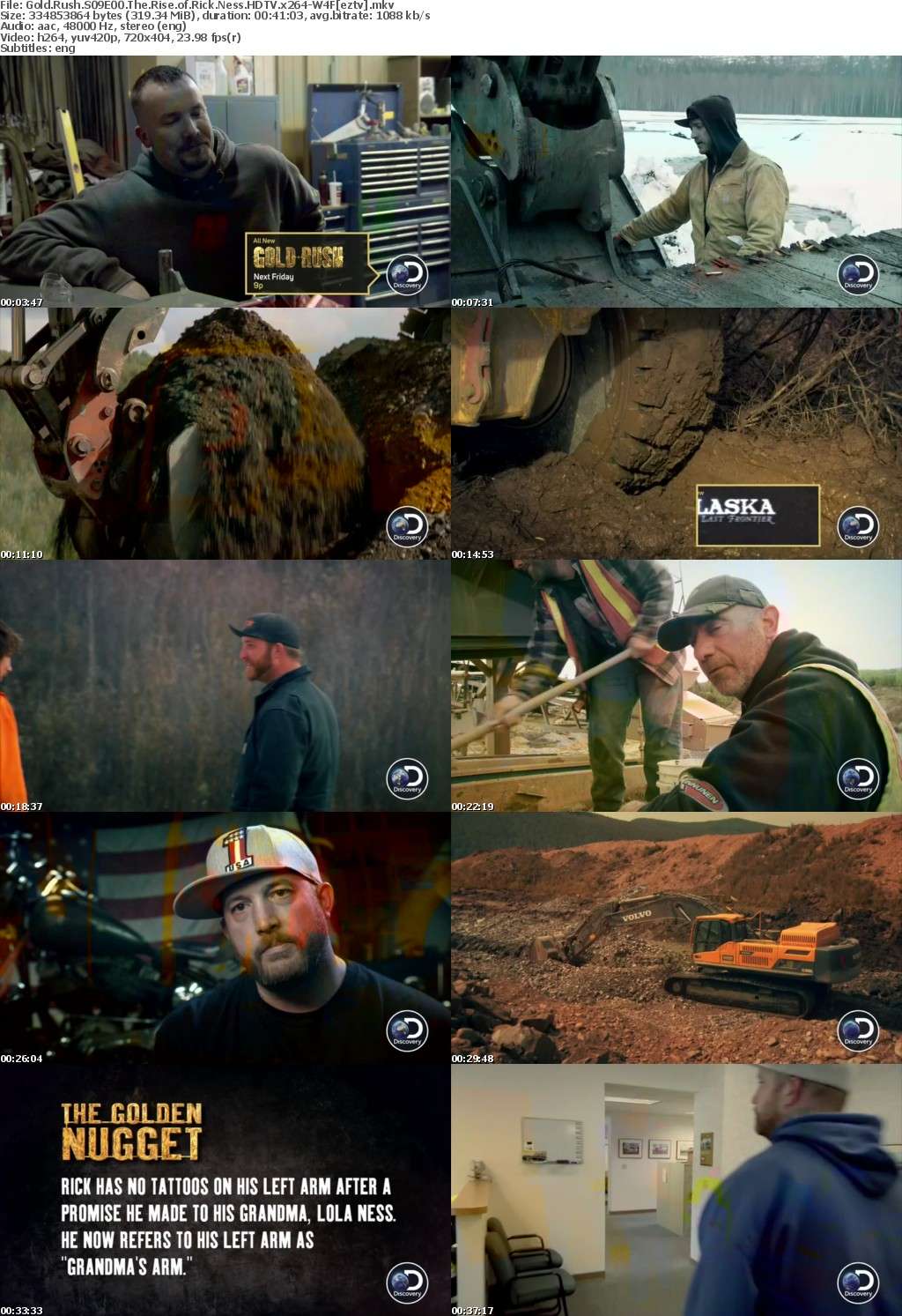 Gold Rush S09E00 The Rise of Rick Ness HDTV x264-W4F