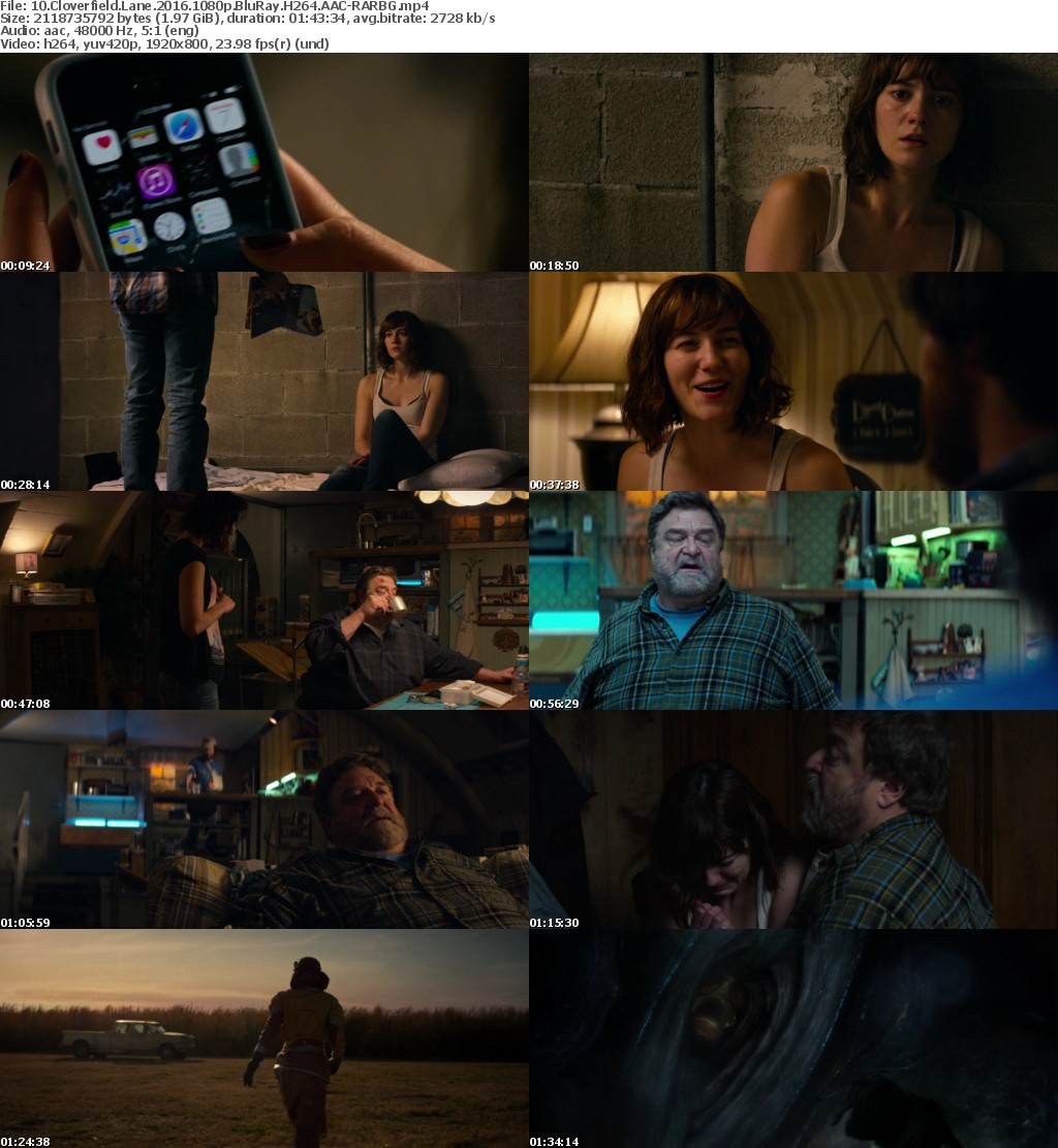 10 Cloverfield Lane (2016) 1080p BluRay H264 AAC-RARBG