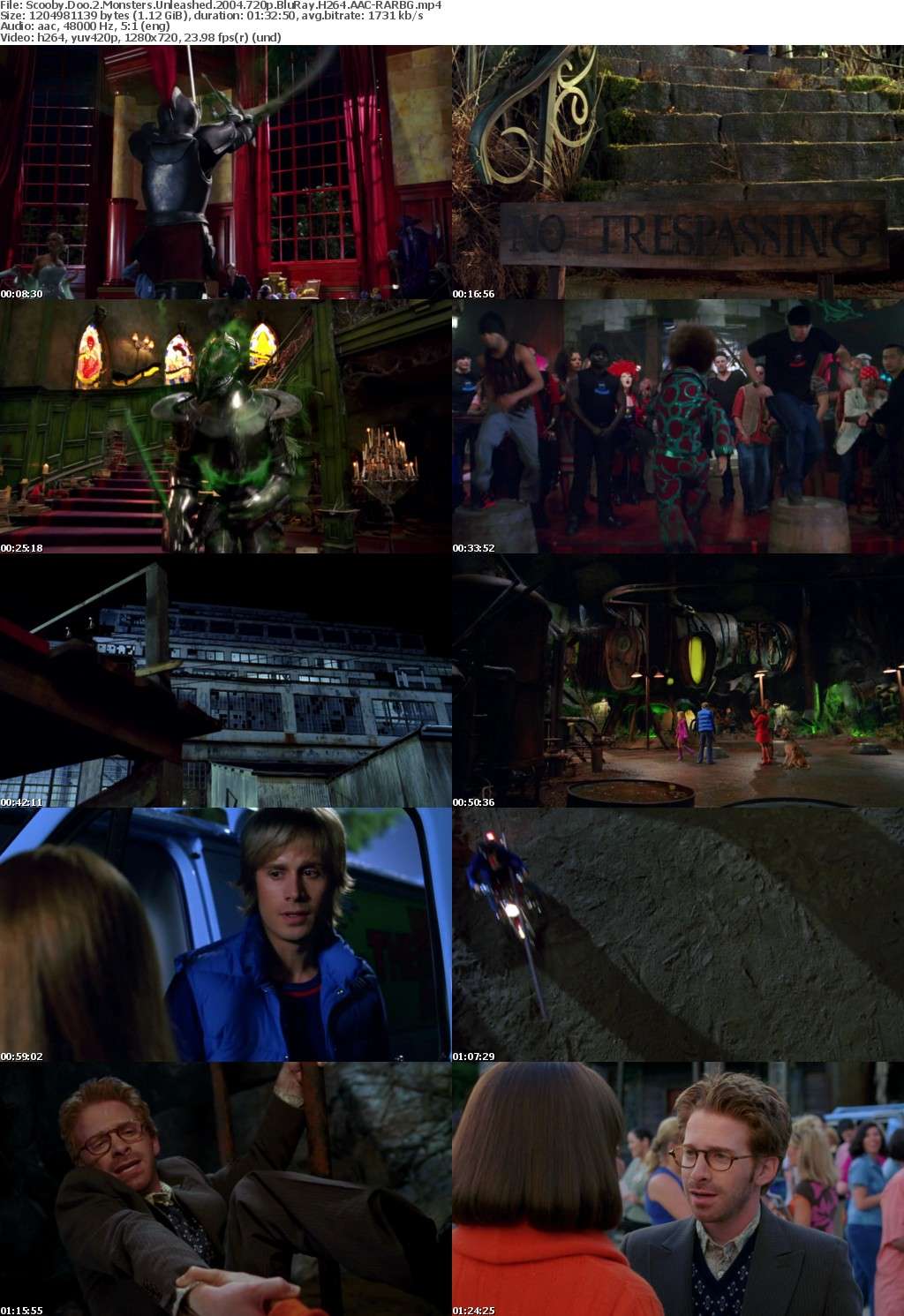 Scooby Doo 2 Monsters Unleashed (2004) 720p BluRay H264 AAC-RARBG