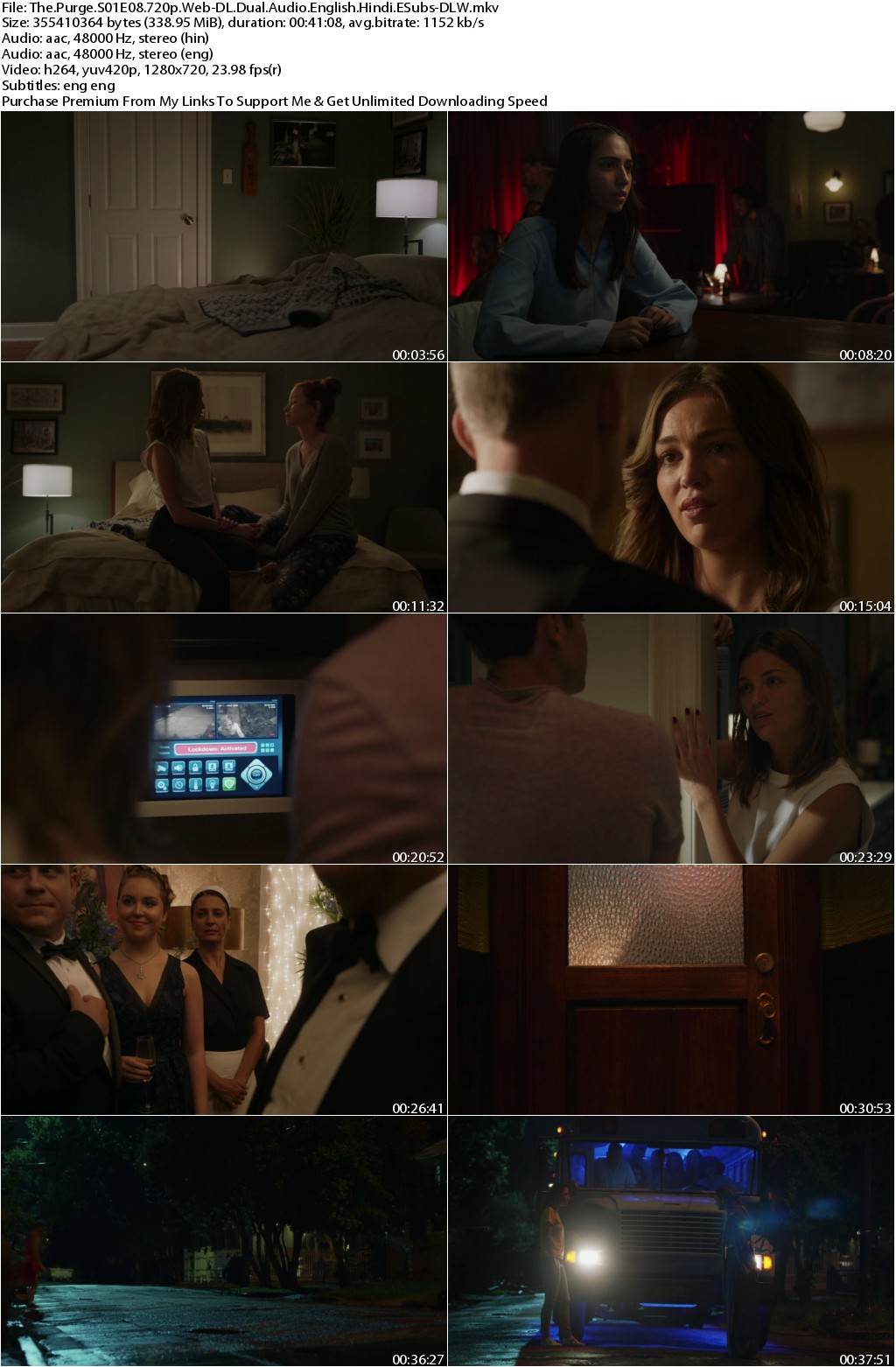 The Purge S01E08 720p Web-DL Dual Audio English Hindi ESubs-DLW