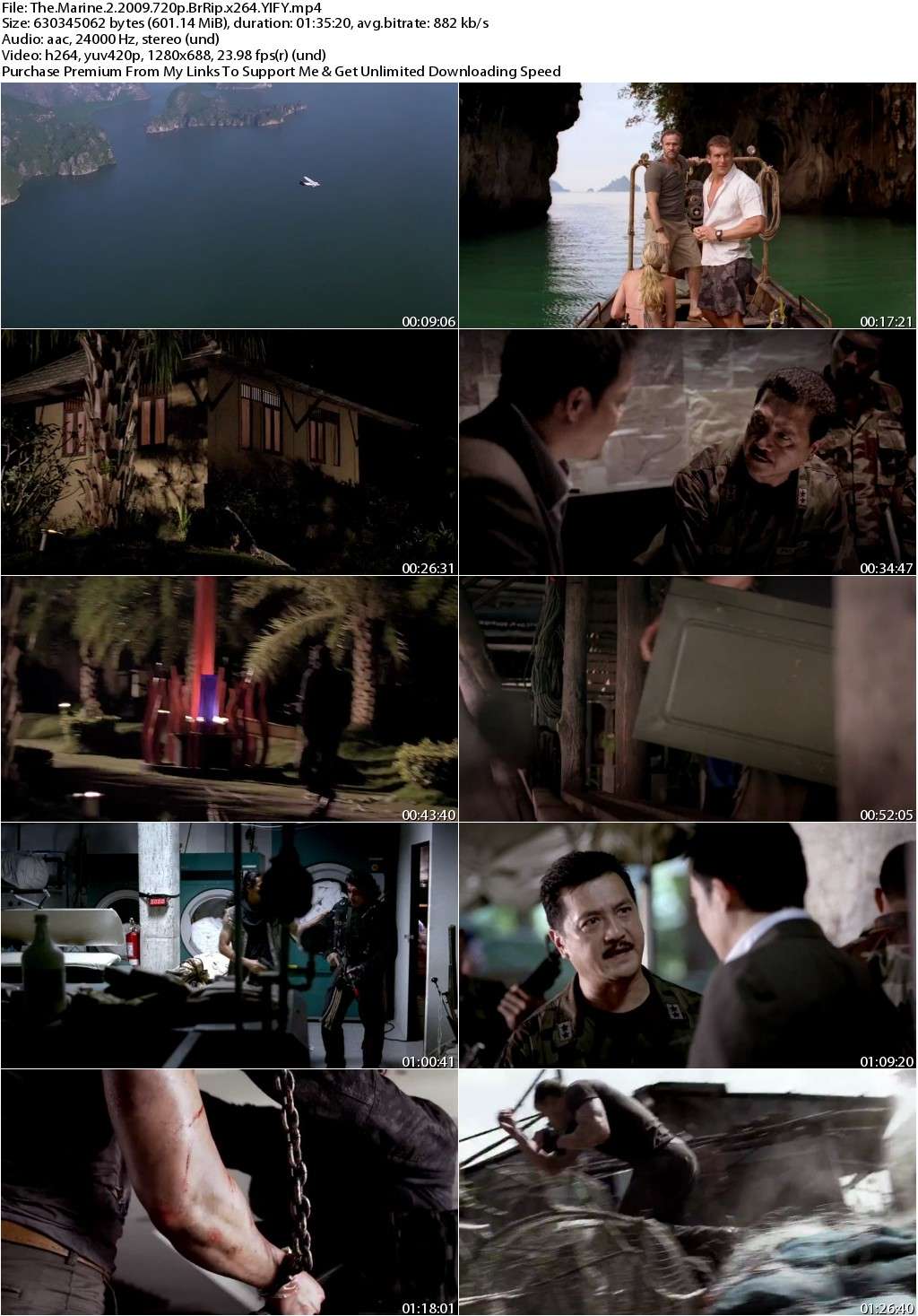 The Marine 2 (2009) 720p BrRip x264-YIFY