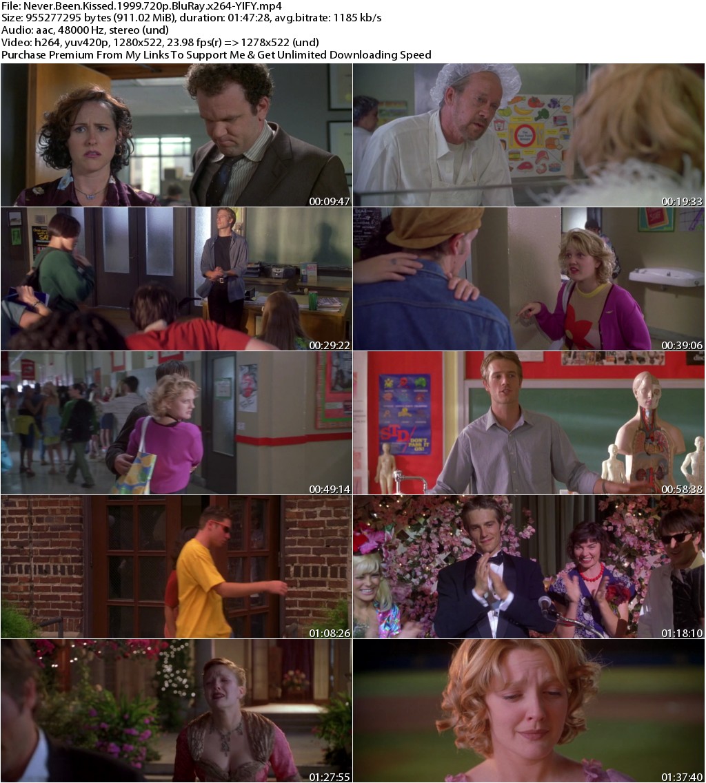 Never Been Kissed (1999) 720p BluRay x264-YIFY