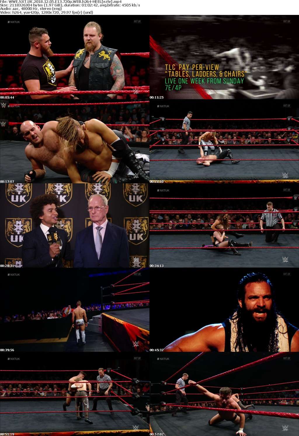 WWE NXT UK (2018) 12.05 E13 720p WEB h264-HEEL