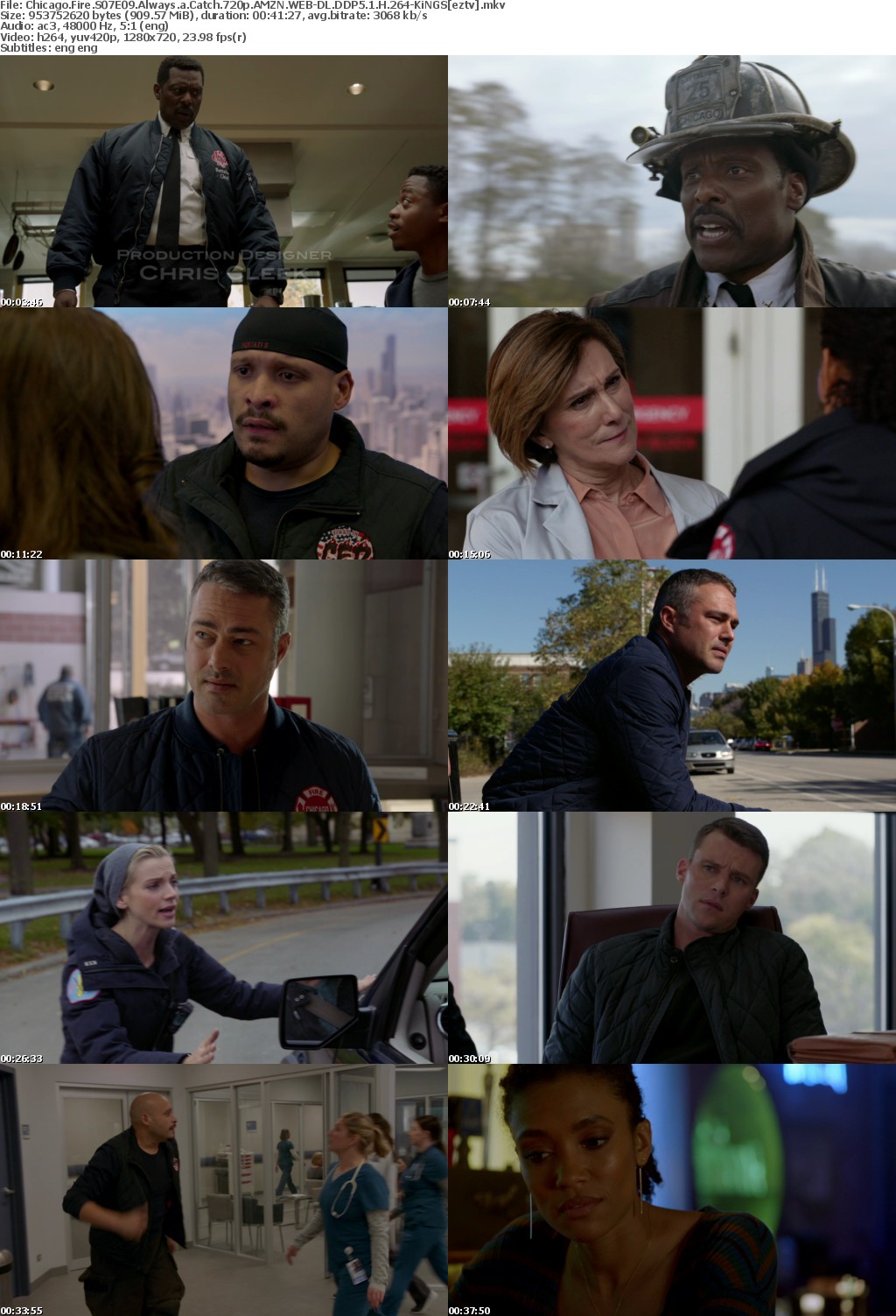 Chicago Fire S07E09 Always a Catch 720p AMZN WEB-DL DDP5.1 H264-KiNGS