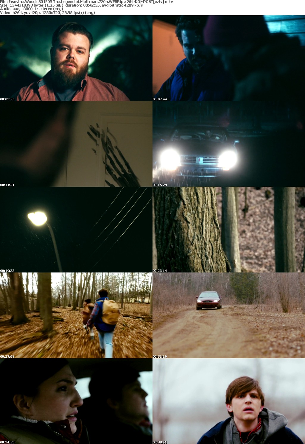 Fear the Woods S01E05 The Legend of Mothman 720p WEBRip x264-KOMPOST