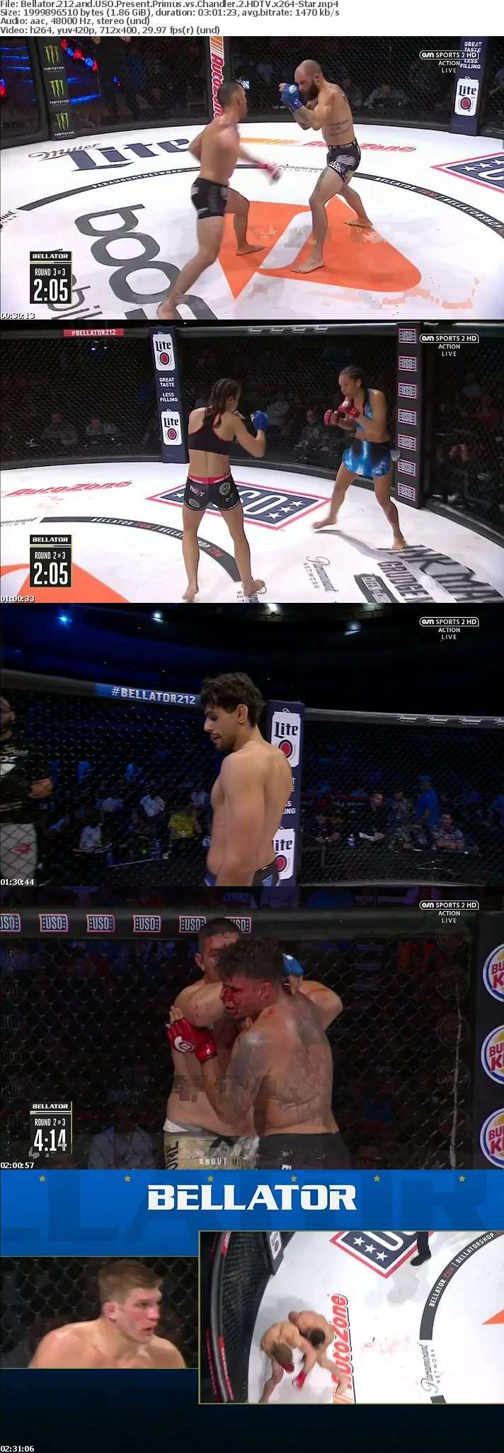 Bellator 212 and USO Present Primus vs Chandler 2 HDTV x264-Star Bellator 212 and USO Present Primus vs Chandler 2 HDTV x264-Star