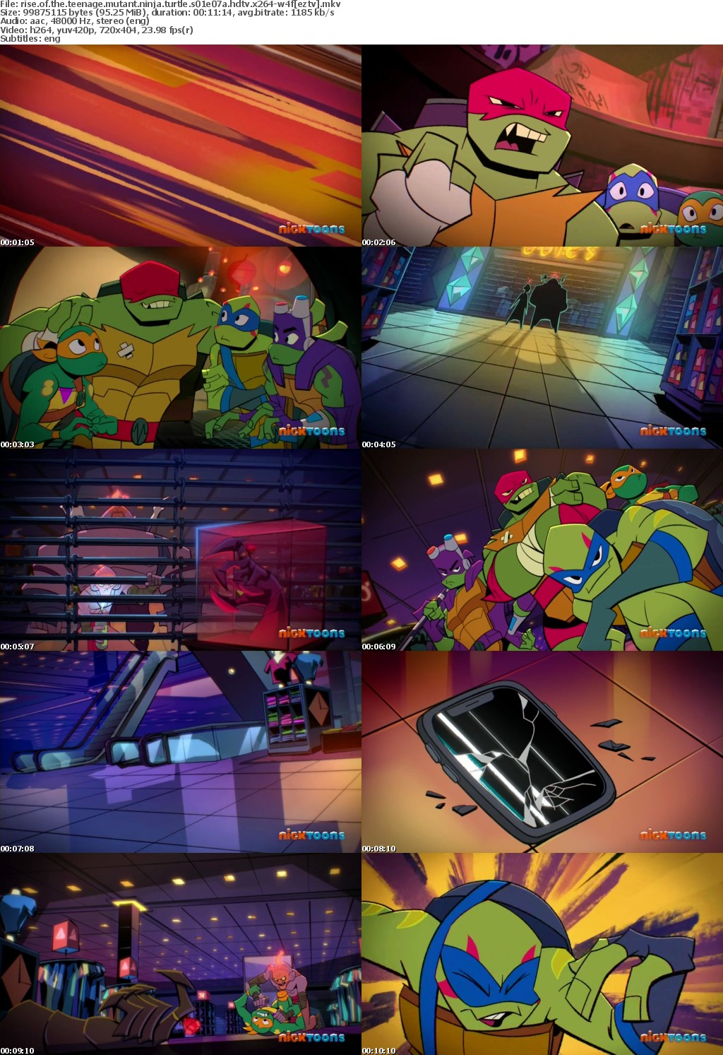 Rise of the Teenage Mutant Ninja Turtle S01E07a HDTV x264-W4F