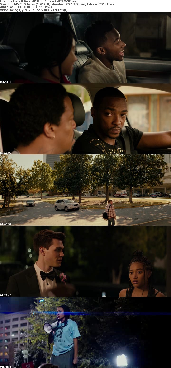 The Hate U Give 2018 BRRip XviD AC3-XVID The Hate U Give 2018 BRRip XviD AC3-XVID