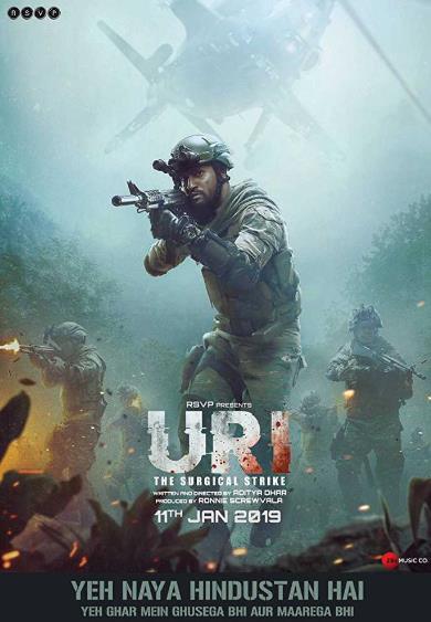 Uri The Surgical Strike (2019) Hindi Pre CAMRip x264 700MiB AAC-nTTo